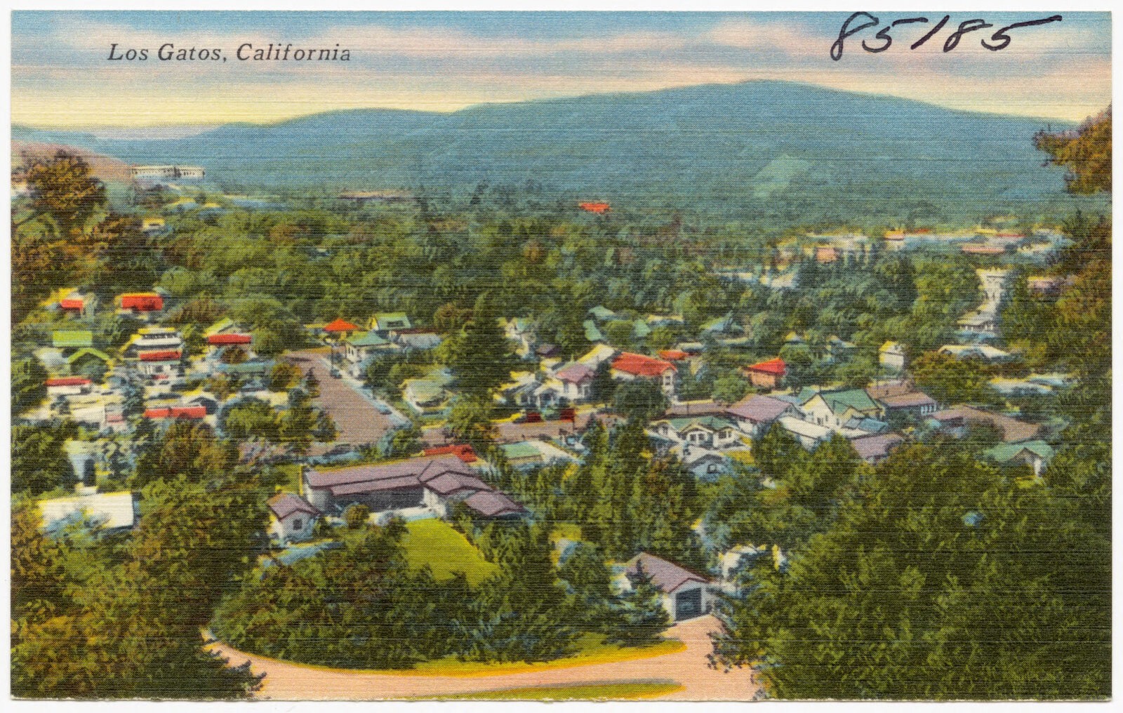 Los Gatos, California, Boston Public Library - undated
