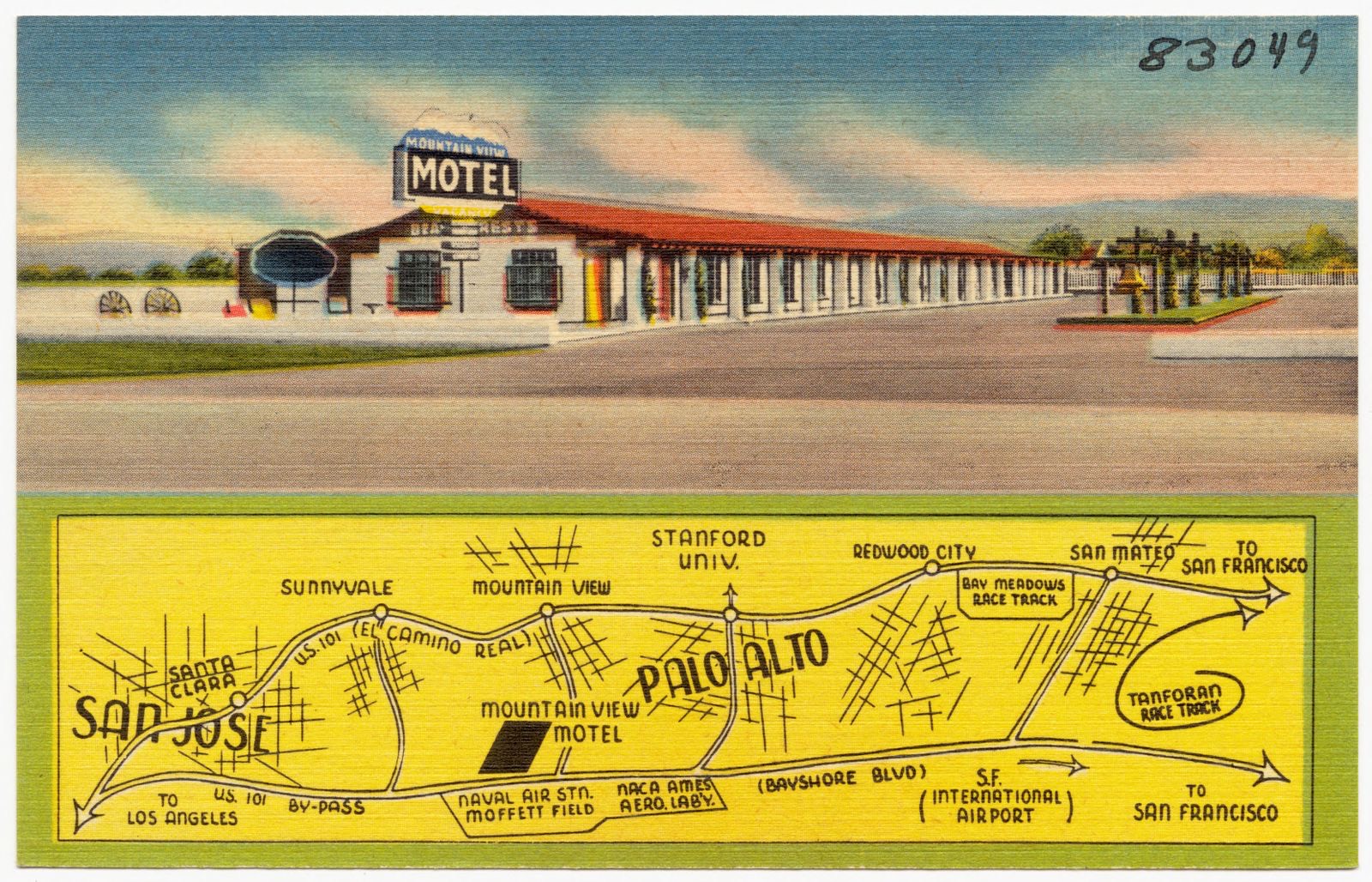 Mountain View Motel, Boston Public Library - undated
