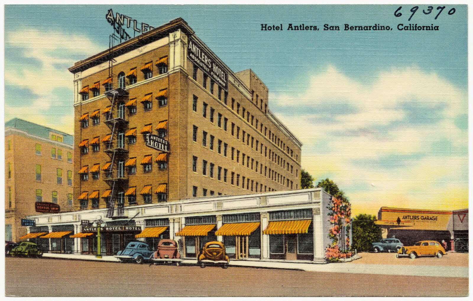 Hotel Antlers, San Bernardino, California, Boston Public Library - undated