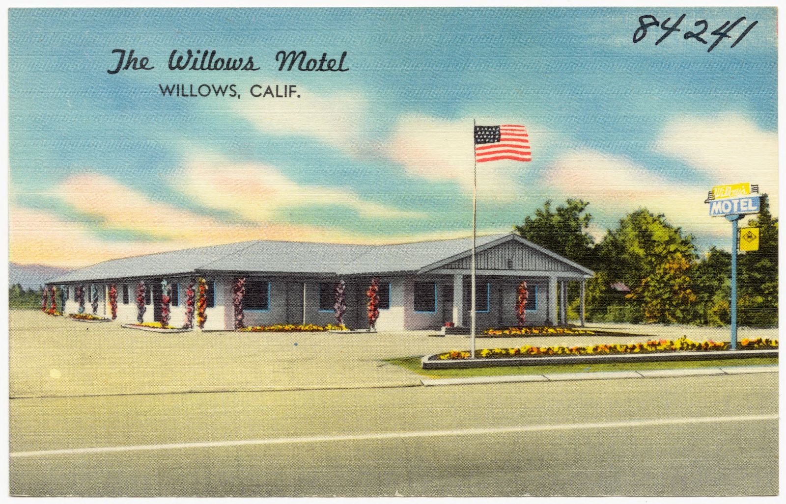 The Willows Motel, Willows, Calif., Boston Public Library - undated