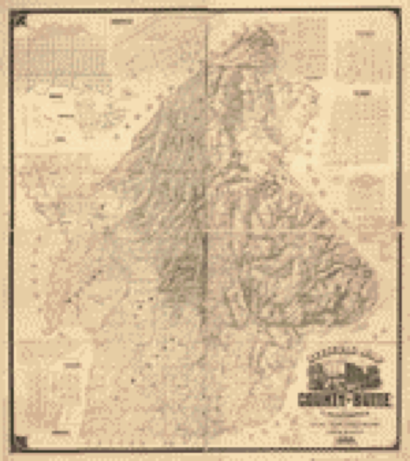 Land ownership map, 1886 - Official map of the county of Butte, California : carefully compiled from official and private surveys and records