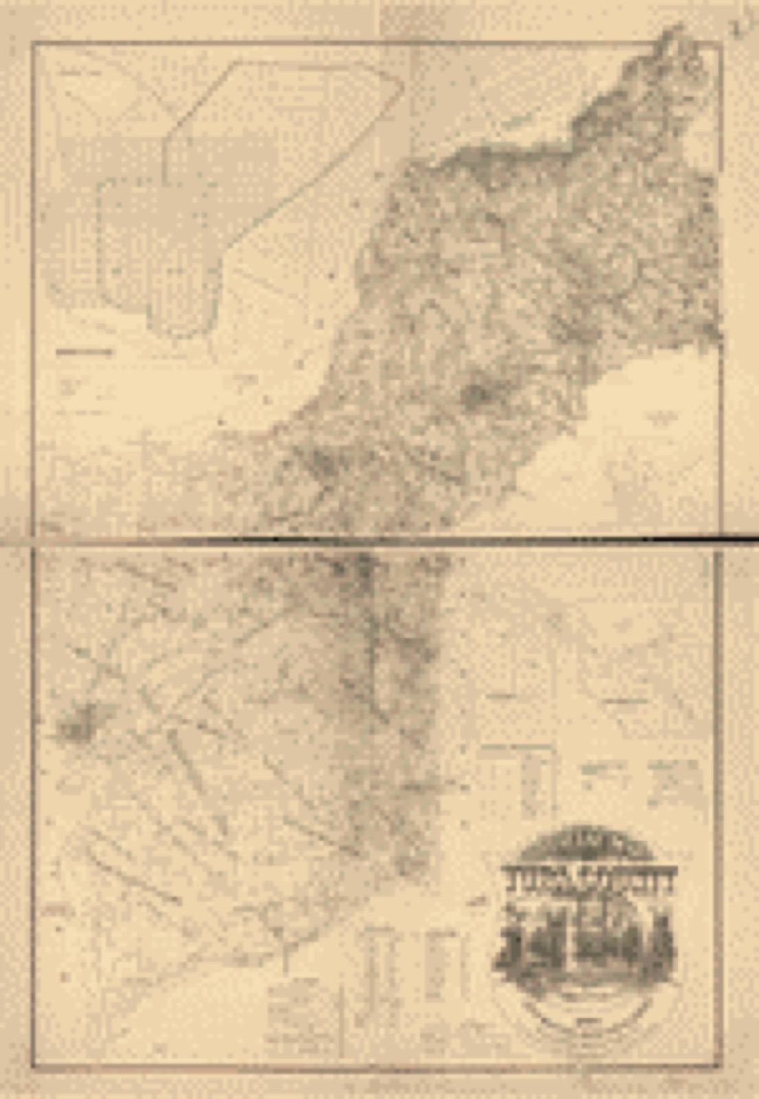 Land ownership map, 1887 - Official map of Yuba County, State of California : compiled and drawn from official recs. and actual surveys