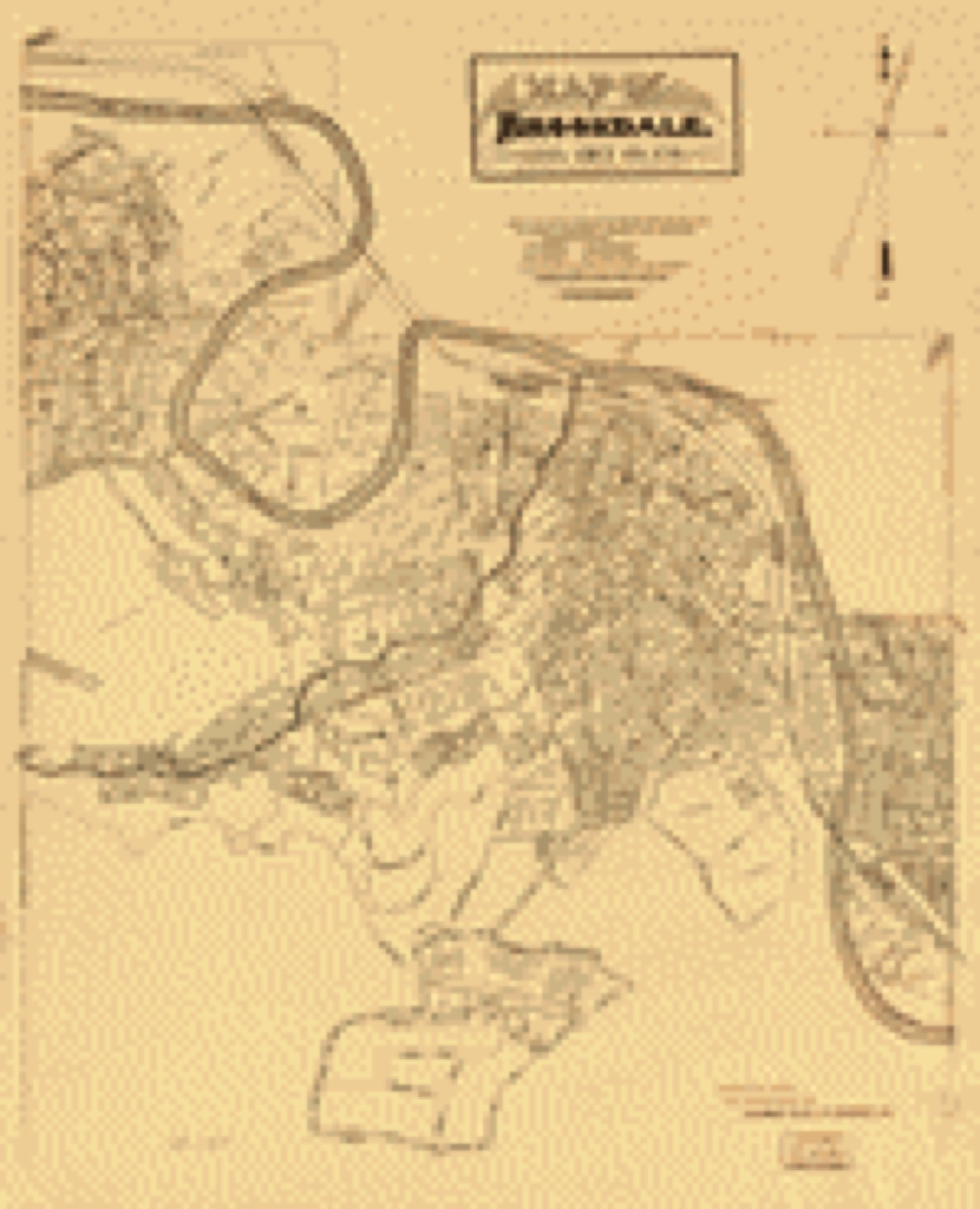 Land ownership map, undated - Map of Brookdale, Santa Cruz Co., Cal. : being part of Section 32, T.9S. R. 2 W., M.D.M.