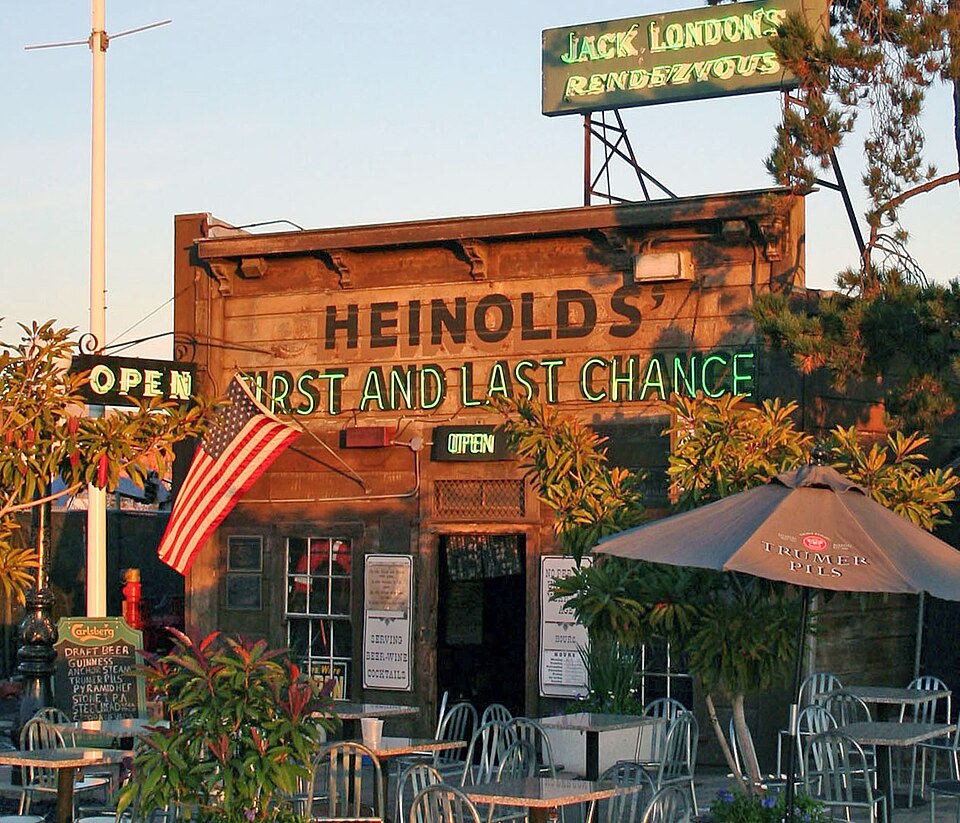Photograph of Heinold's First and Last Chance Saloon