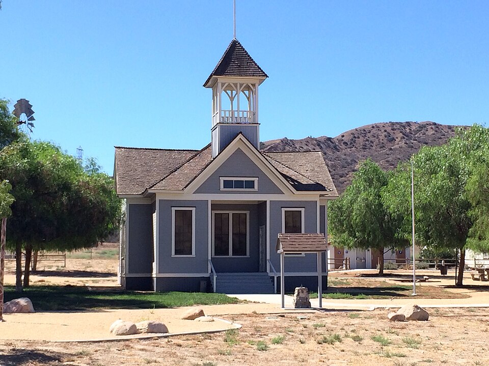 Photograph of San Timoteo Canyon Schoolhouse