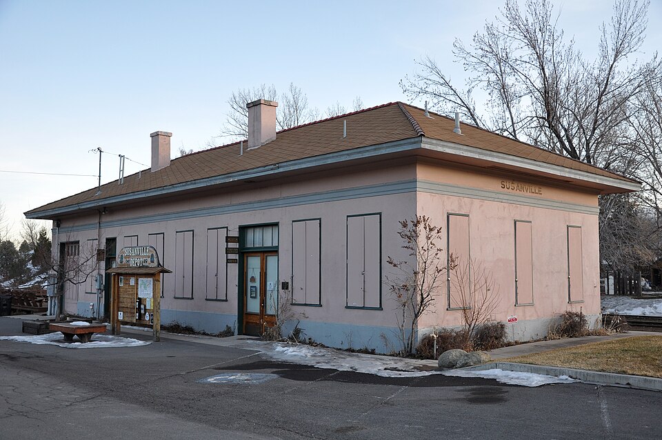 Photograph of Susanville Railroad Depot