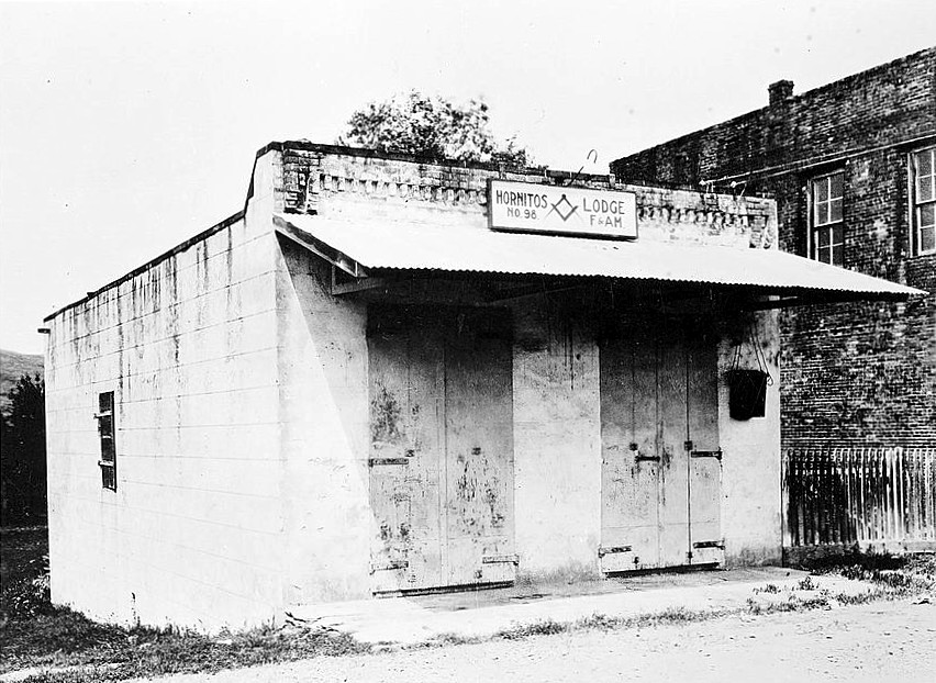 Photograph of Hornitos Masonic Hall No. 98