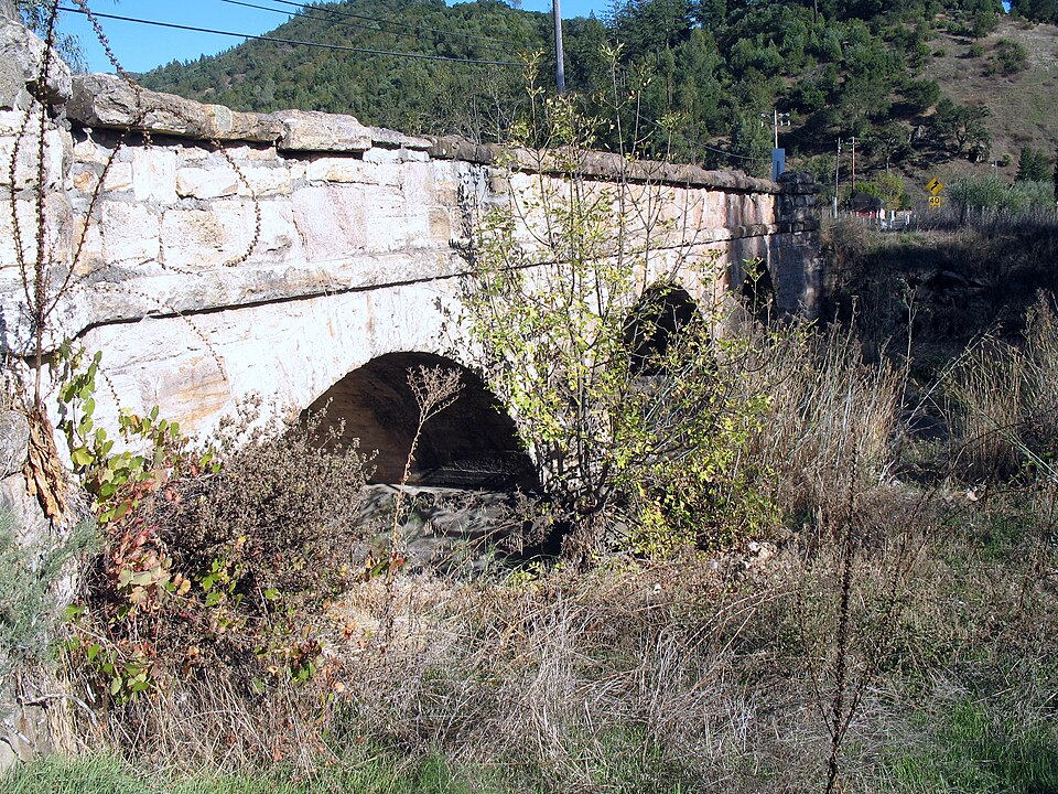 Photograph of Highway 29 Garnett Creek Bridge