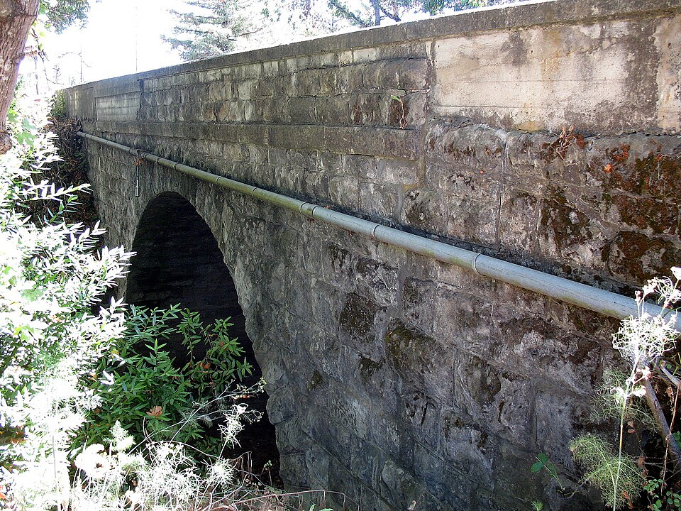 Photograph of Carneros Creek Bridge on Old Sonoma Road