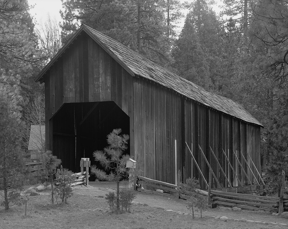 Photograph of Wawona Covered Bridge
