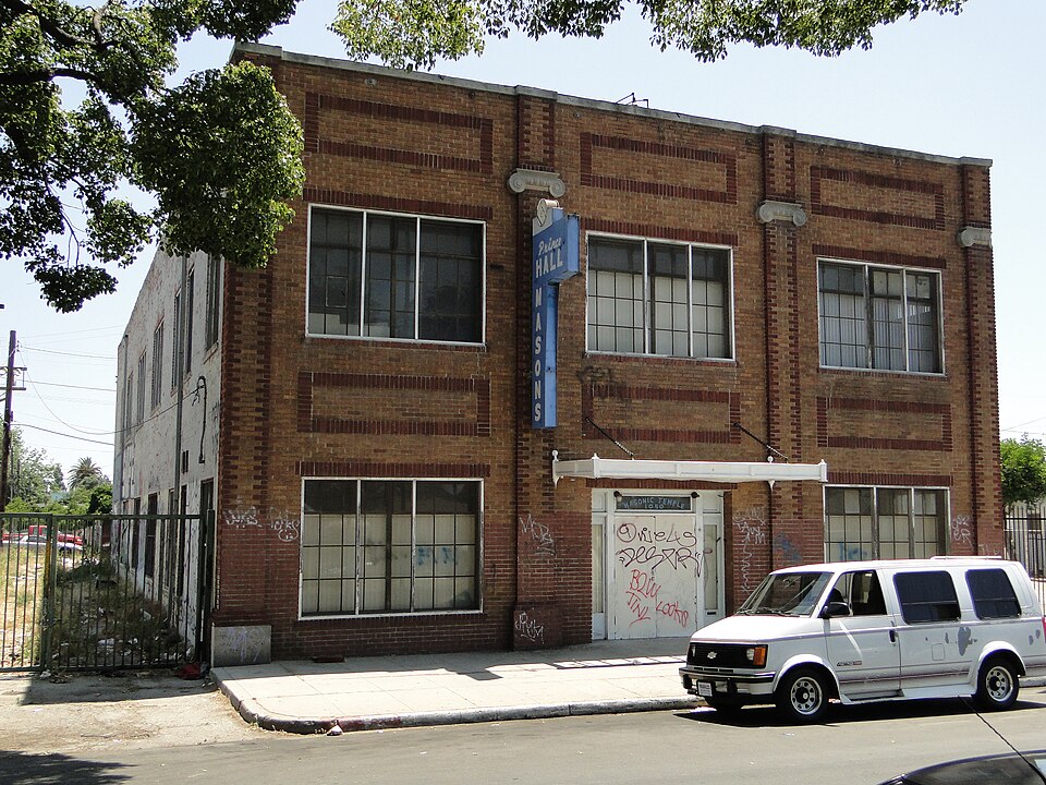 Photograph of Prince Hall Masonic Temple