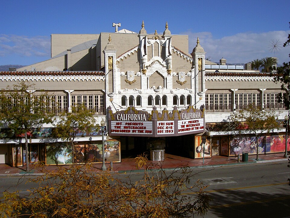 Photograph of California Theatre of the Performing Arts