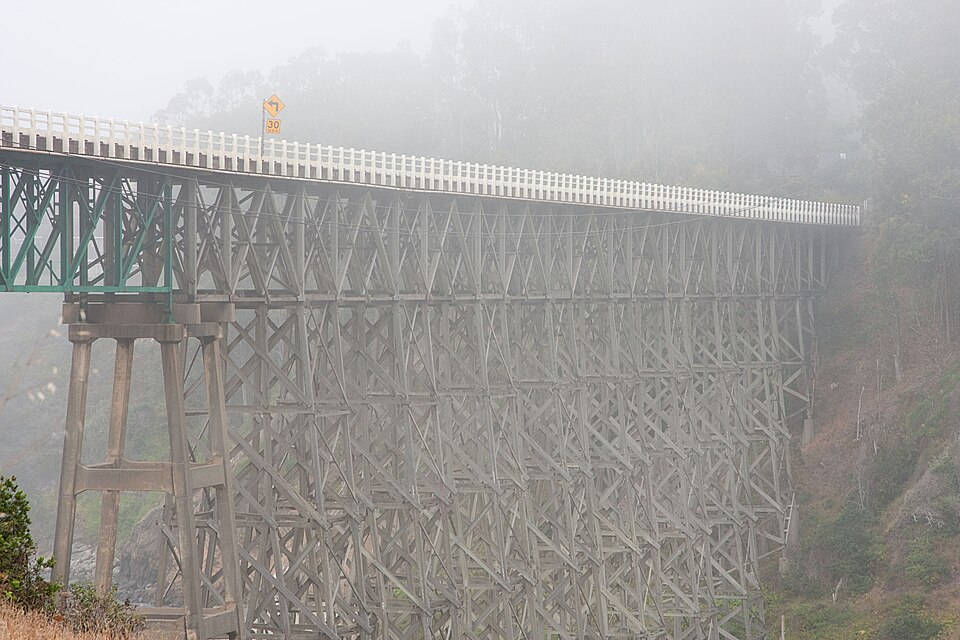 Photograph of Albion River Bridge