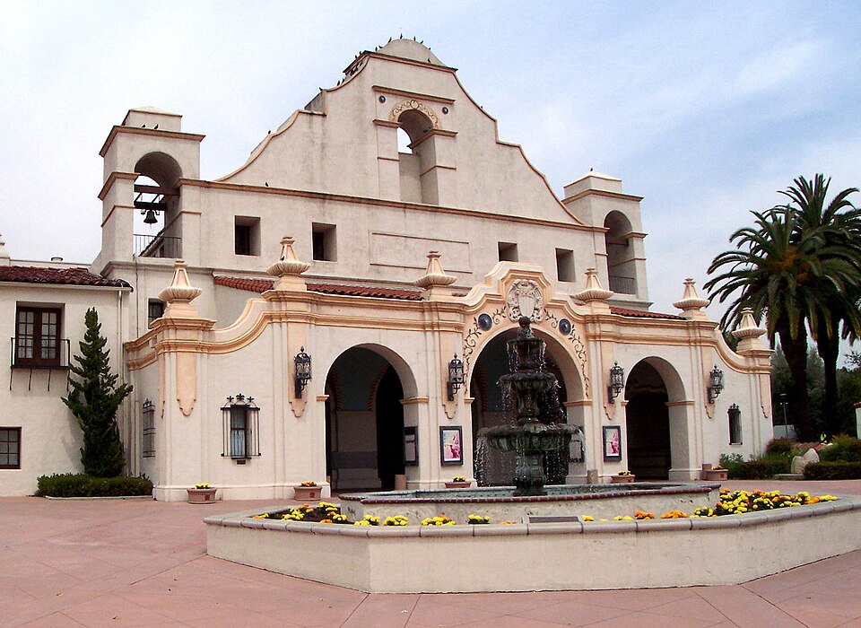 Photograph of San Gabriel Mission Playhouse