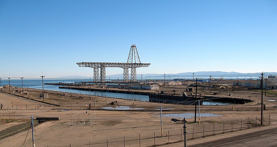 Photograph of Drydock 4 Hunters Point Naval Shipyard