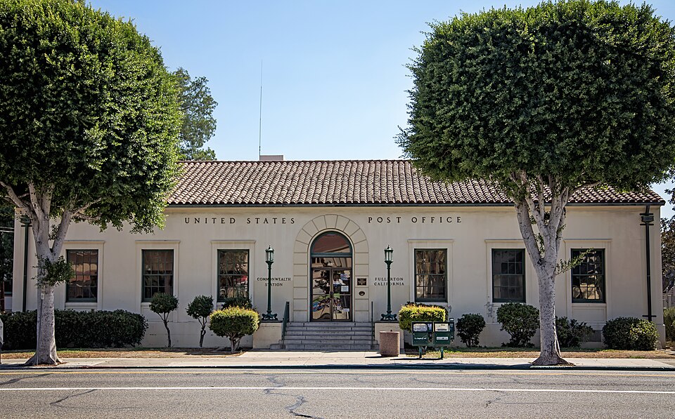 Photograph of Fullerton Post Office