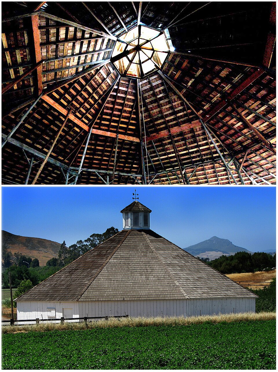 Photograph of San Luis Obispo Octagon Barn