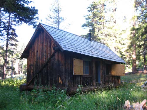 Photograph of Buck Camp Patrol Cabin