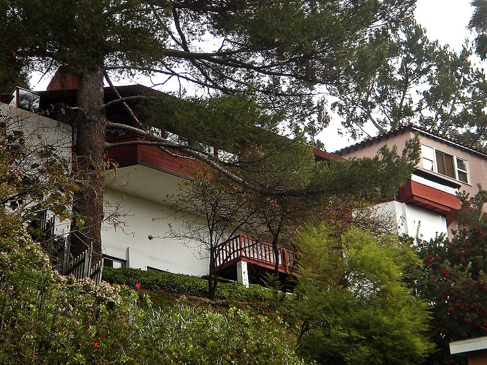 Photograph of John and Mary Lautner House
