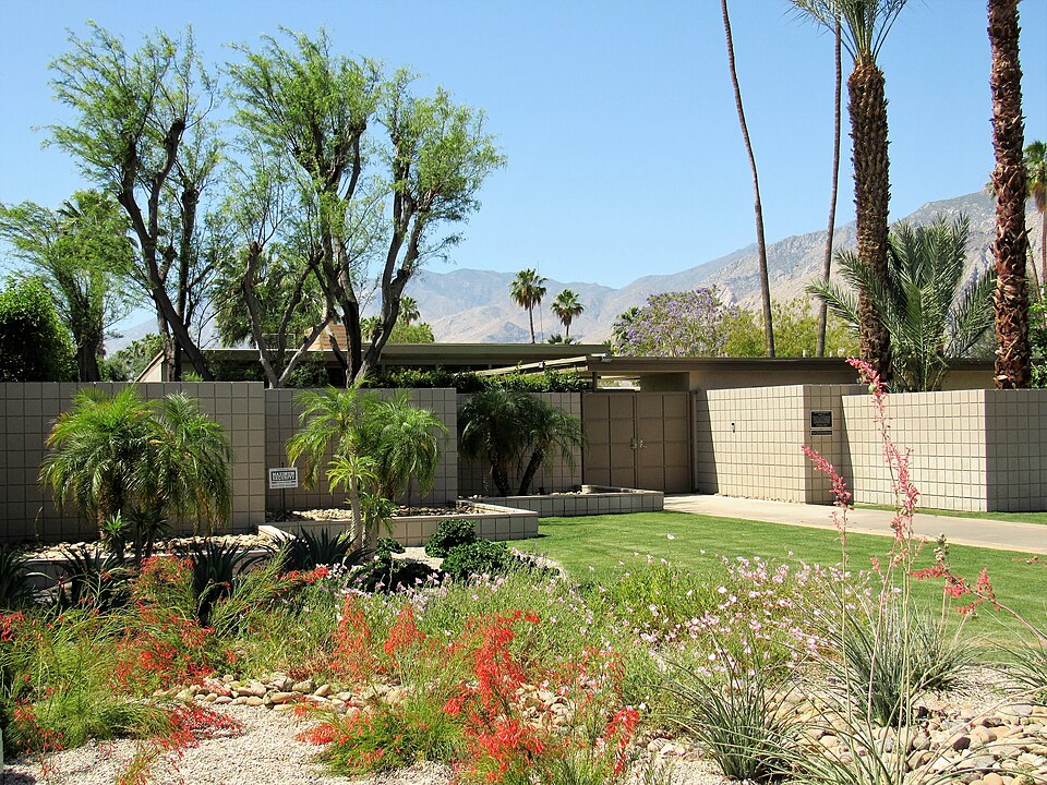 Photograph of Twin Palms