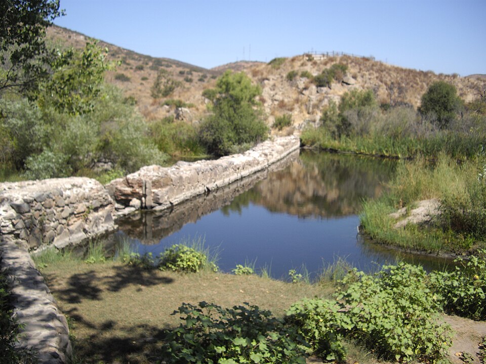 Photograph of Old Mission Dam