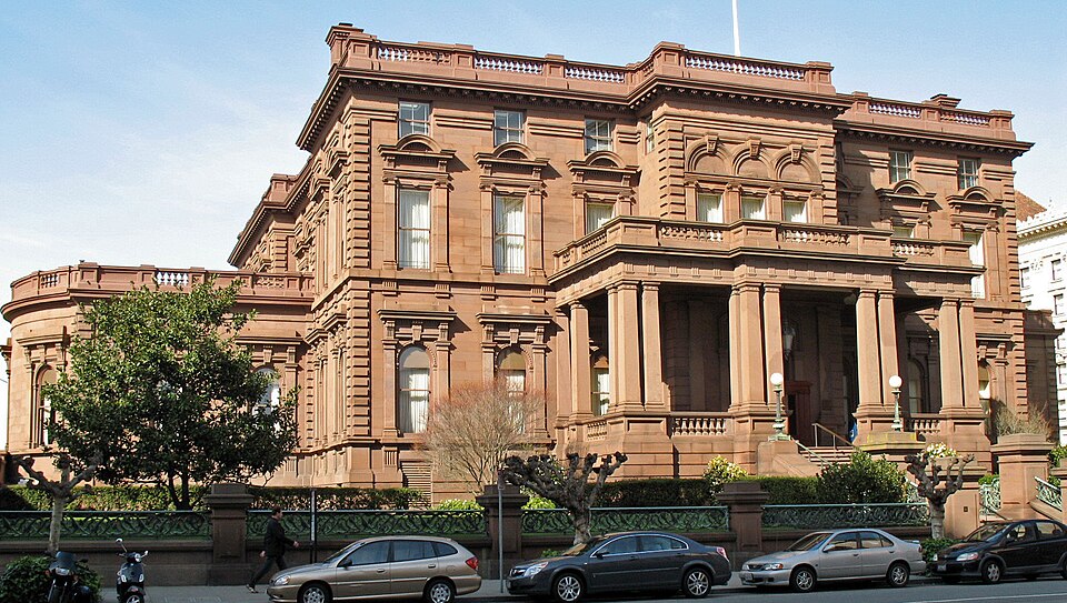 Photograph of James Flood Mansion
