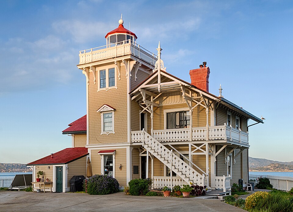 Photograph of East Brother Island Light