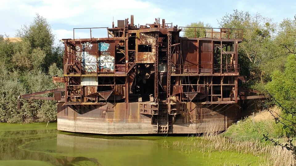 Photograph of Gold Dredge