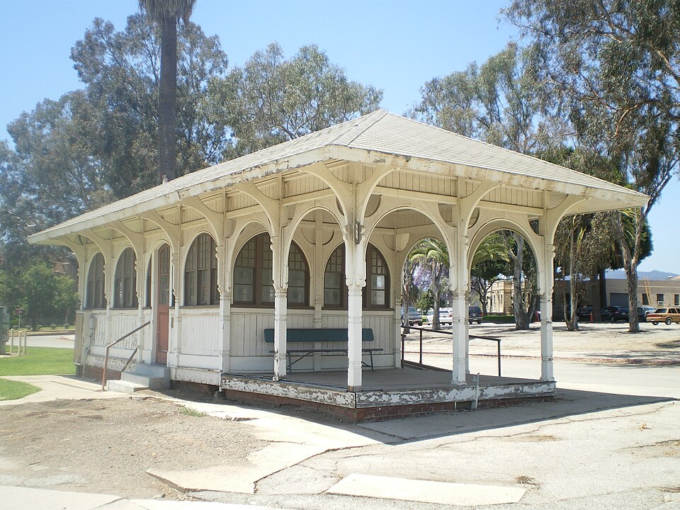 Photograph of Streetcar Depot, West Los Angeles