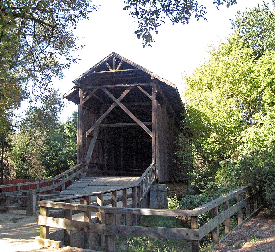 Photograph of Felton Covered Bridge