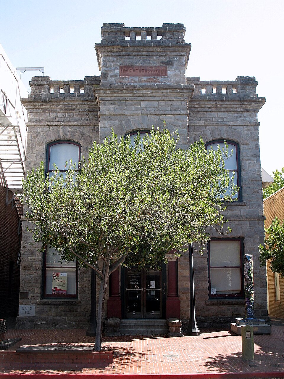 Photograph of Goodman Library