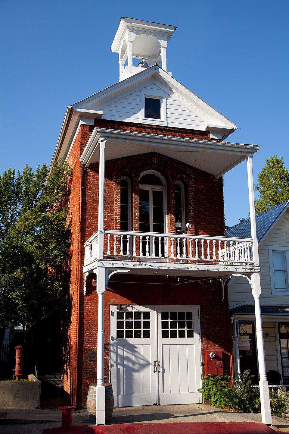 Photograph of Nevada City Firehouse No. 2