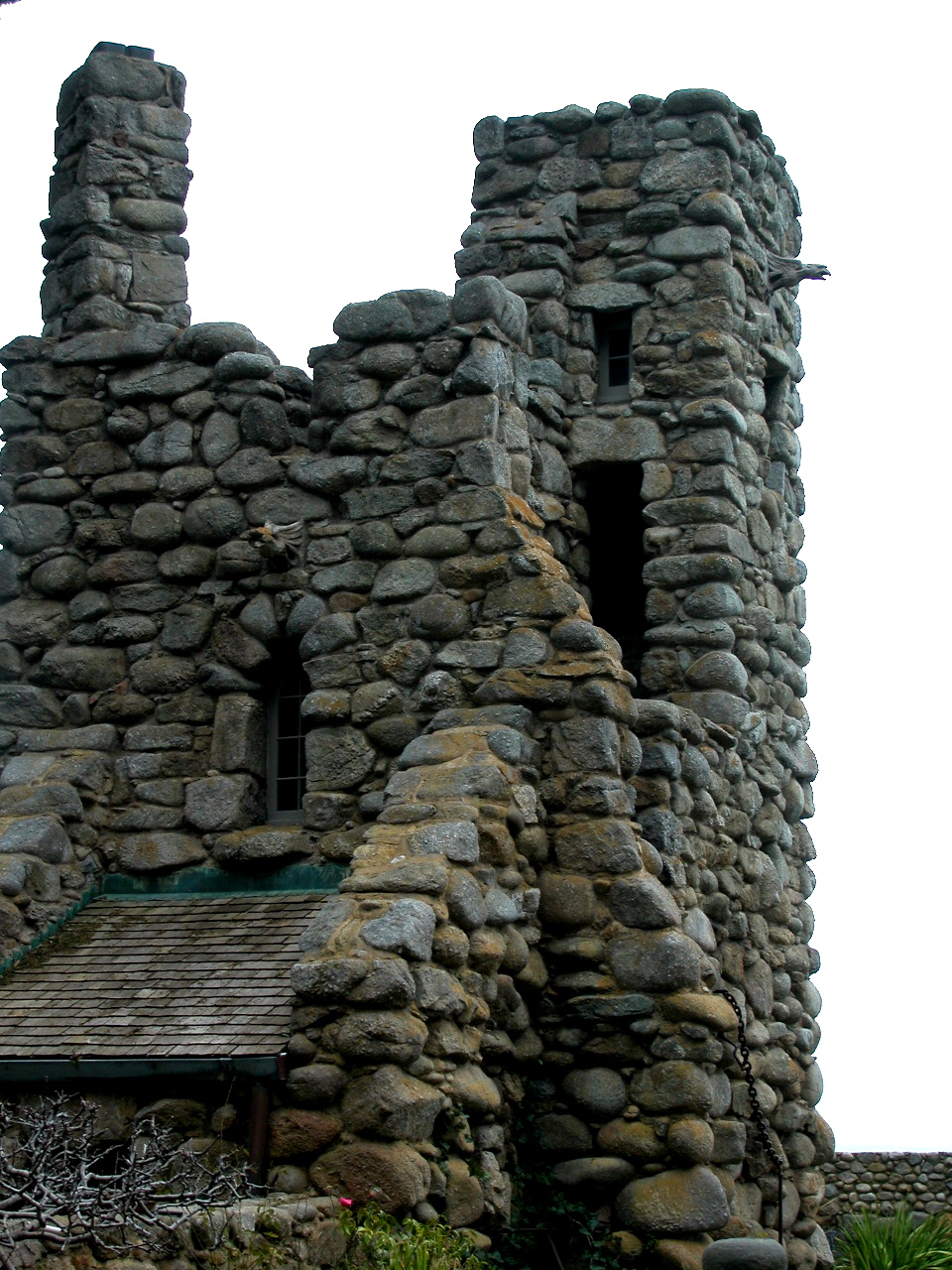 Photograph of Tor House and Hawk Tower