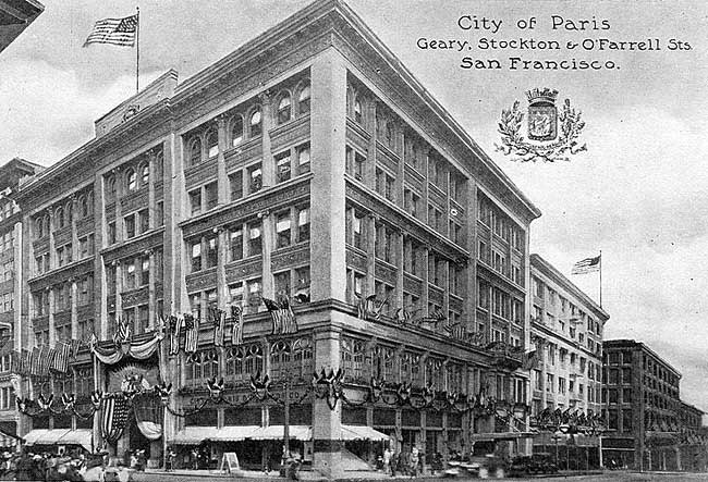 Photograph of City of Paris Dry Goods Co.