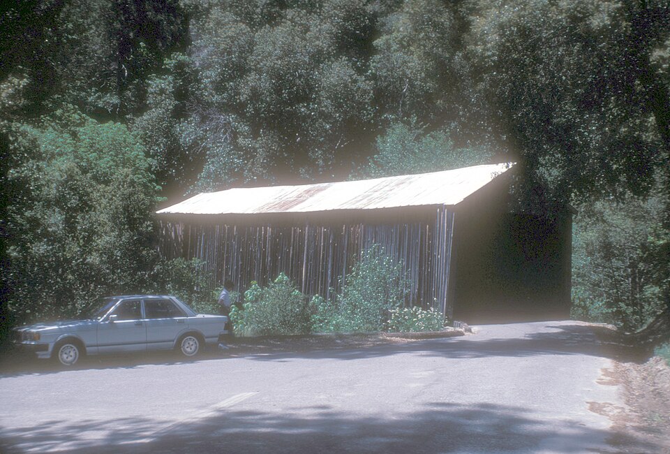Photograph of Oregon Creek Covered Bridge