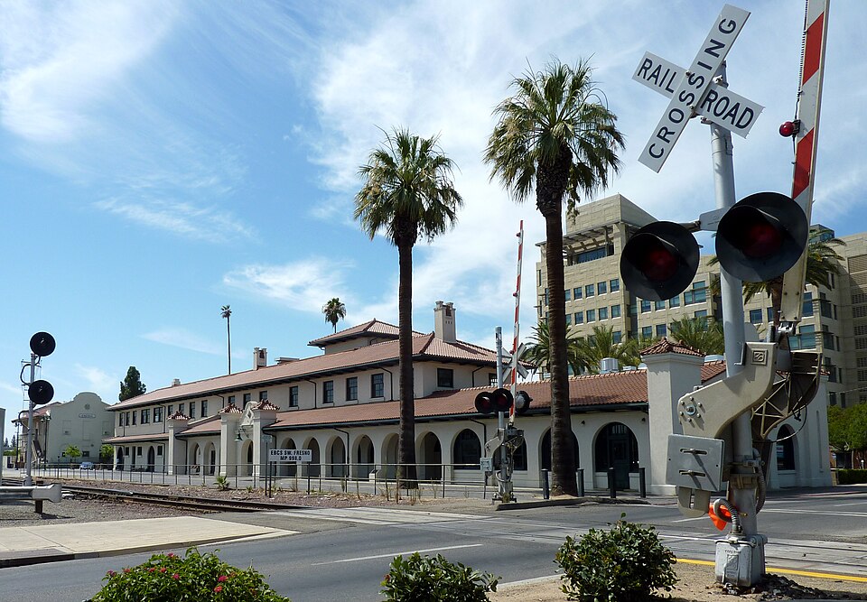 Photograph of Fresno station