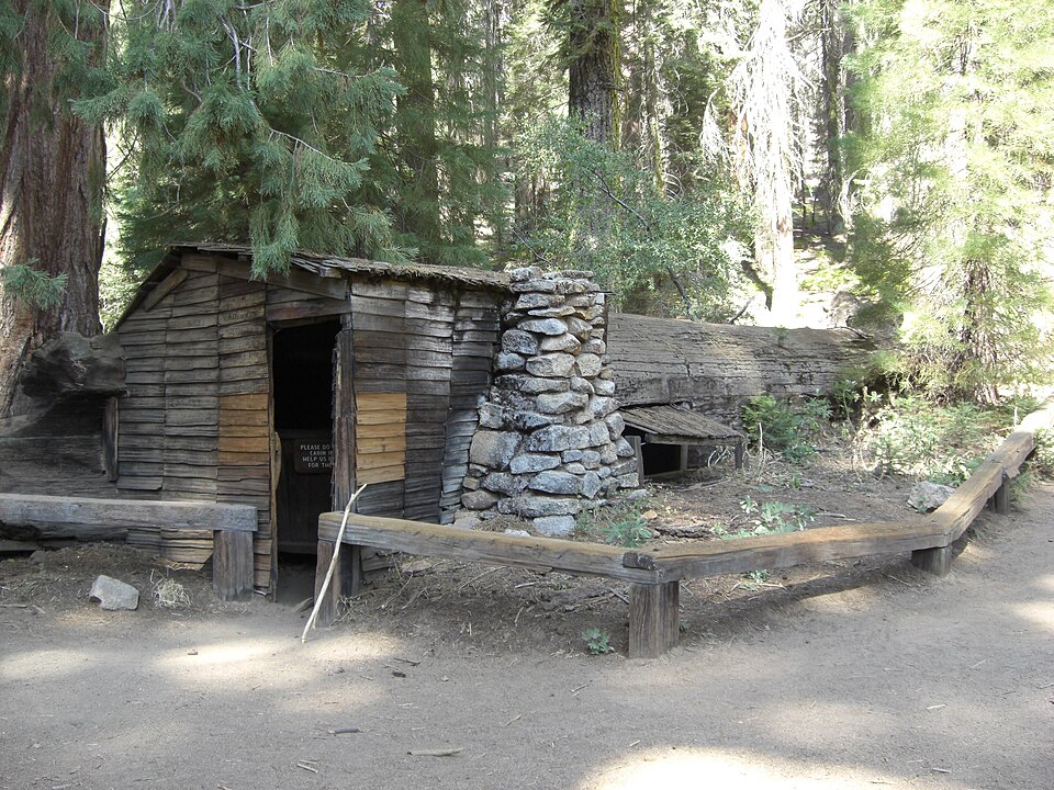 Photograph of Tharp's Log