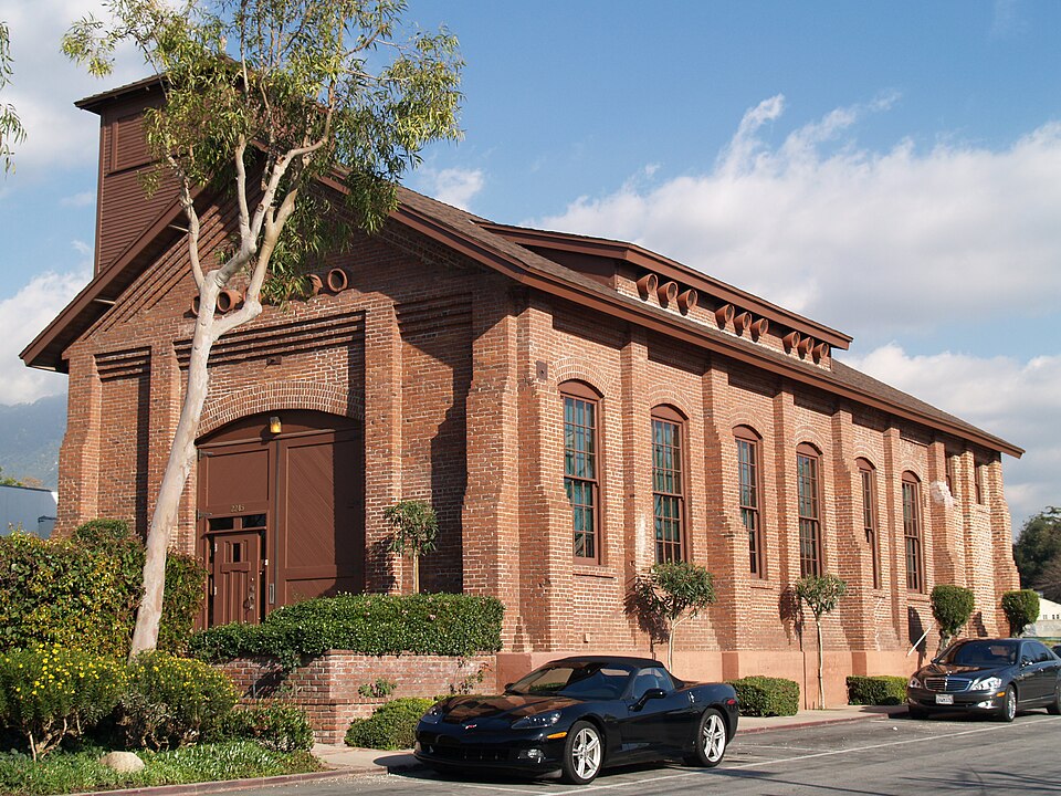 Photograph of Pacific Electric Railway Company Substation No. 8