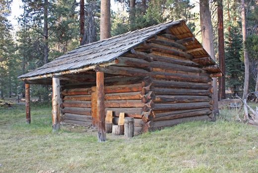 Photograph of Barton-Lackey Cabin
