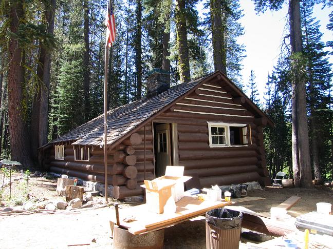 Photograph of Summit Lake Ranger Station