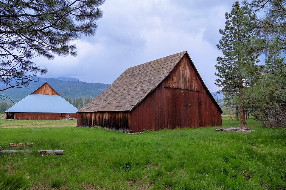 Photograph of McCauley and Meyer Barns