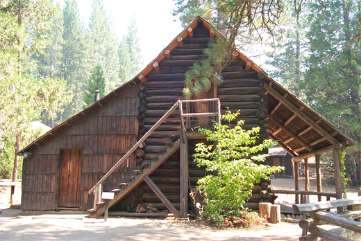 Photograph of Hodgdon Homestead Cabin