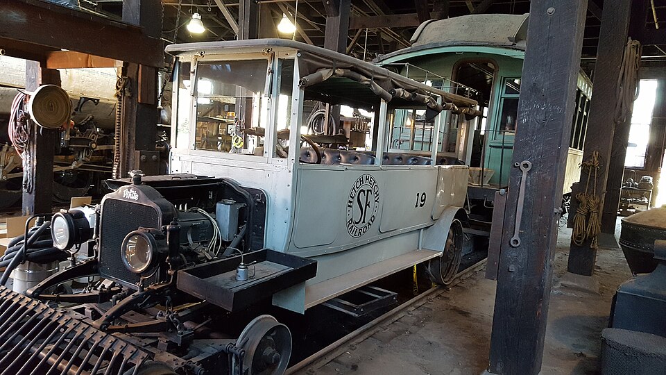 Photograph of Track Bus No. 19