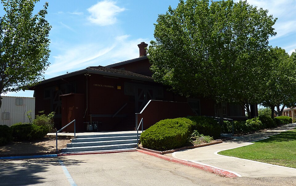 Photograph of Orange Cove Santa Fe Railway Depot