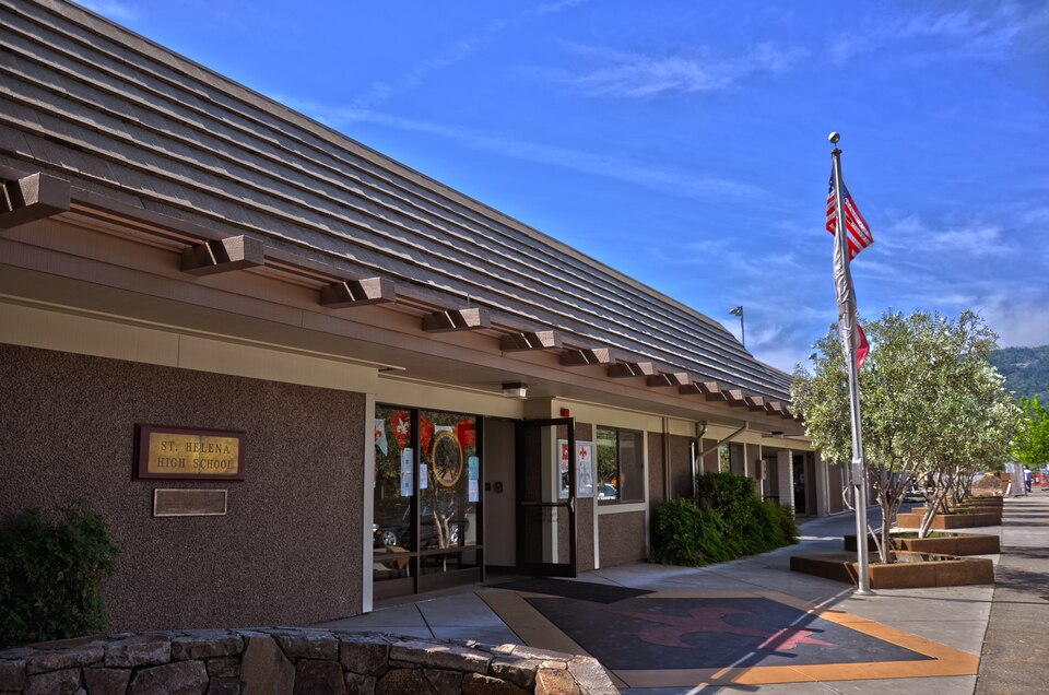 Photograph of St. Helena High School