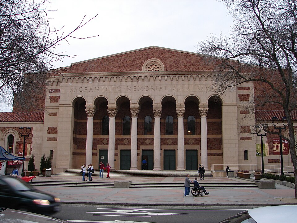 Photograph of Sacramento Memorial Auditorium
