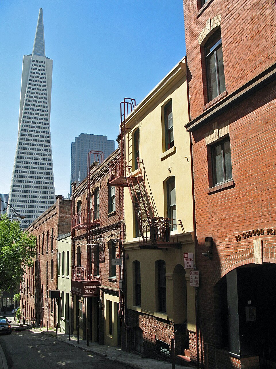 Photograph of Old Ohio Street Houses