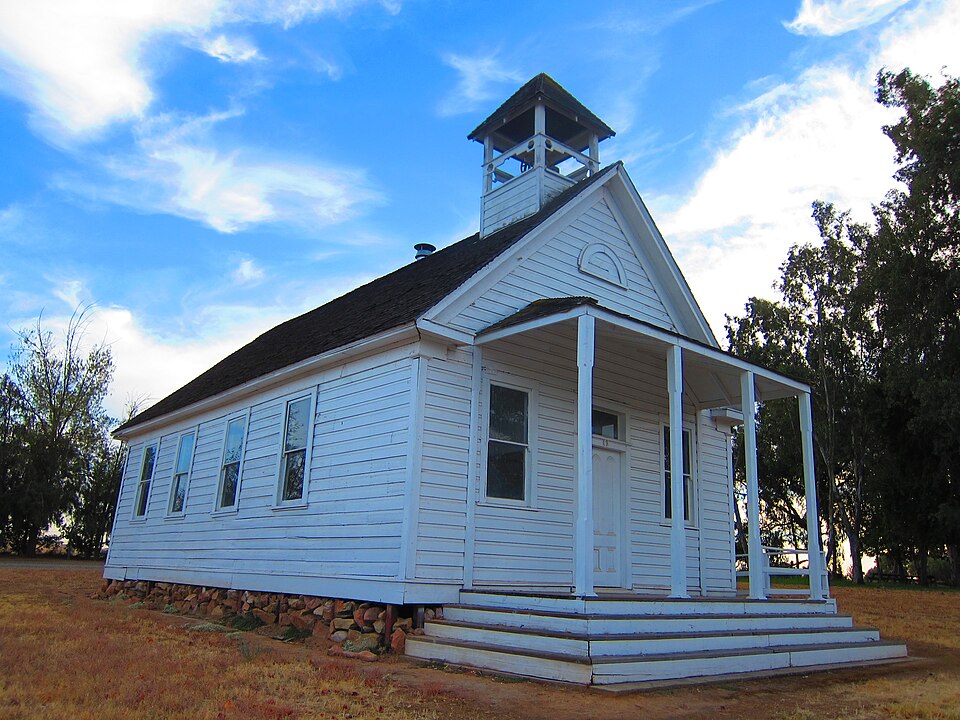 Photograph of Old La Grange Schoolhouse