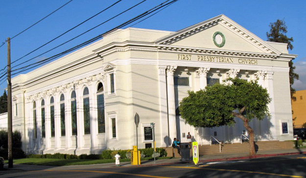 Photograph of First Presbyterian Church Sanctuary Building