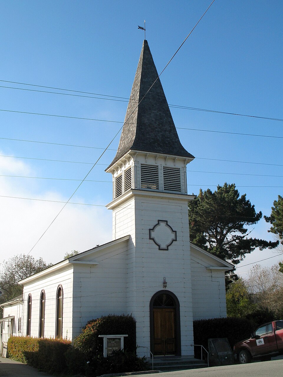 Photograph of First Congregational Church of Pescadero